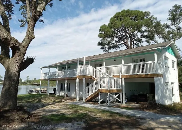 With Private On Bayou Grande Apartment *